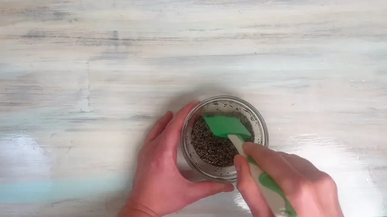 Cover the bowl and refrigerate for at least 3 hours, or overnight, until the chia seeds swell into plump, glistening caviar pearls.